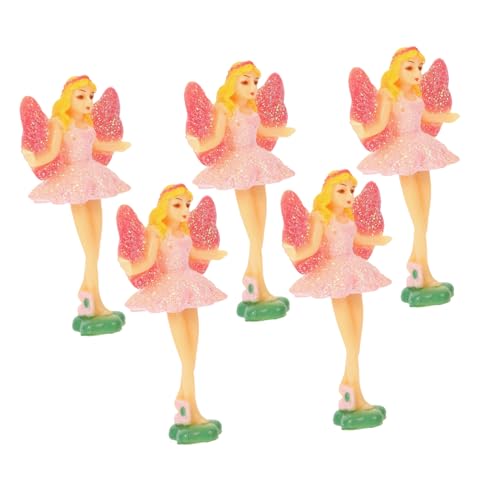MAGICLULU 5 Stück Teiliges Ballettpuppen Dekoration für Musikbox Tanzende Mädchenfigur Spieluhr Zubehör für Sammler und MAGICLULU 5 Stück Teiliges Ballettpuppen Dekoration für Musikbox Tanzende Mädchenfigur Spieluhr Zubehör für Sammler und von MAGICLULU