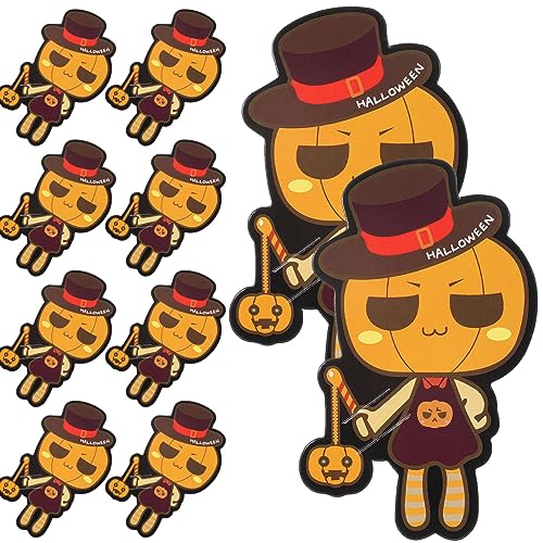 MAGICLULU 50 Stück Papier-lutscher-süßigkeitshalter, Papierkarte, Halloween, Süßer Lutscher-Halter von MAGICLULU