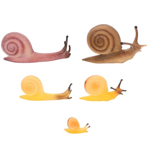 MAGICLULU 5St Simulationsschneckenspielzeug Kleinkinder Babyspielzeug Aufkleber Tiere Hunde sankastenspielsachen sammlerstücke realistische Simulationsschneckenfiguren kleine Figuren Plastik MAGICLULU 5St Simulationsschneckenspielzeug Kleinkinder Babyspielzeug Aufkleber Tiere Hunde sankastenspielsachen sammlerstücke realistische Simulationsschneckenfiguren kleine Figuren Plastik von MAGICLULU