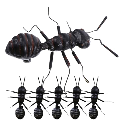 MAGICLULU 6 Stück Simulierte Ameisen Skulpturen Dekorative Schreibtisch Ameisenfiguren für Garten und Büro Stilvolle Ornamente für Ansprechende Umgebung MAGICLULU 6 Stück Simulierte Ameisen Skulpturen Dekorative Schreibtisch Ameisenfiguren für Garten und Büro Stilvolle Ornamente für Ansprechende Umgebung von MAGICLULU