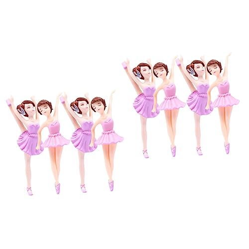 MAGICLULU 8 Stck Ballerina Mädchen Cupcake Topper Tanzende Figur Torten Deko Geburtstag Party Deko Wiederverwendbar Dekoration MAGICLULU 8 Stck Ballerina Mädchen Cupcake Topper Tanzende Figur Torten Deko Geburtstag Party Deko Wiederverwendbar Dekoration von MAGICLULU
