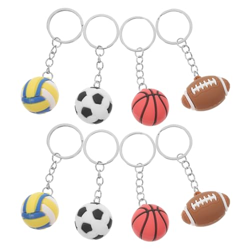 MAGICLULU 8st Kugelornamente Ausrüstung Tischtennisball Kleiner Schlüsselanhänger Fußballschlüsselkette Sport Schlüsselanhänger Großer Schlüsselanhänger Sport-schlüsselanhänger Pvc MAGICLULU 8st Kugelornamente Ausrüstung Tischtennisball Kleiner Schlüsselanhänger Fußballschlüsselkette Sport Schlüsselanhänger Großer Schlüsselanhänger Sport-schlüsselanhänger Pvc von MAGICLULU