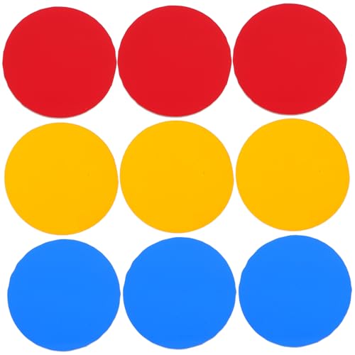 MAGICLULU 9 Stück Teiliges Farbfilter Transparentem Kunststoff Lichtdurchlässige Farbfolien Rot Gelb Blau Farbkorrektur Filterplatten für Bildungszwecke Kreative Zufällige Farbe MAGICLULU 9 Stück Teiliges Farbfilter Transparentem Kunststoff Lichtdurchlässige Farbfolien Rot Gelb Blau Farbkorrektur Filterplatten für Bildungszwecke Kreative Zufällige Farbe von MAGICLULU