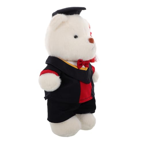 MAGICLULU Abschlusssaison Bärenpuppe Herzlichen Glückwunsch, Absolvent, Tierpuppe Abschluss Tierspielzeug Abschlussbär Bärenstrauß für den Abschluss für Absolventen Plüsch rot MAGICLULU Abschlusssaison Bärenpuppe Herzlichen Glückwunsch, Absolvent, Tierpuppe Abschluss Tierspielzeug Abschlussbär Bärenstrauß für den Abschluss für Absolventen Plüsch rot von MAGICLULU