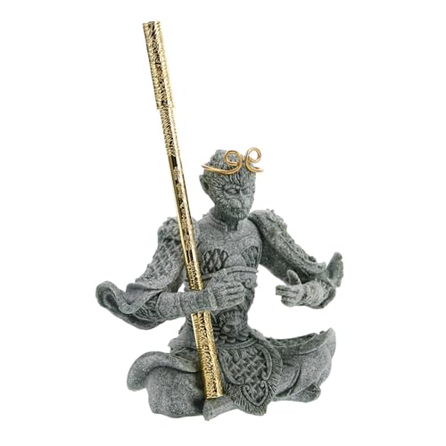 MAGICLULU Affen Ornament Aquarium Dekoration Affenkönig Aquarium Dekoration Bonsai Dekoration Affenkönig Dekoration Buddha Heimdekoration Affenkönig Statue Wukong Tee Haustier MAGICLULU Affen Ornament Aquarium Dekoration Affenkönig Aquarium Dekoration Bonsai Dekoration Affenkönig Dekoration Buddha Heimdekoration Affenkönig Statue Wukong Tee Haustier von MAGICLULU