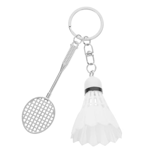 MAGICLULU Badminton-schlüsselanhänger Badminton-schlüsseldekore Rucksackanhänger Sport-schlüsselring Langlebige Qualität MAGICLULU Badminton-schlüsselanhänger Badminton-schlüsseldekore Rucksackanhänger Sport-schlüsselring Langlebige Qualität von MAGICLULU