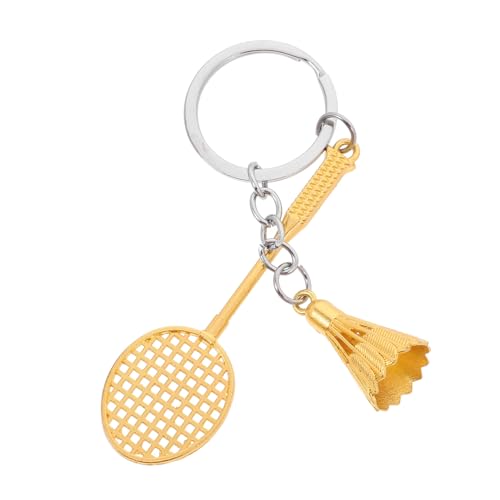MAGICLULU Badmintonschläger-schlüsselanhänger Golf Badmintonschläger Tischtennis-ornamente Tischtennis Schlüsselanhänger Tischtennis-badmintonschläger Badminton -zubehör Golden Zinklegierung MAGICLULU Badmintonschläger-schlüsselanhänger Golf Badmintonschläger Tischtennis-ornamente Tischtennis Schlüsselanhänger Tischtennis-badmintonschläger Badminton -zubehör Golden Zinklegierung von MAGICLULU