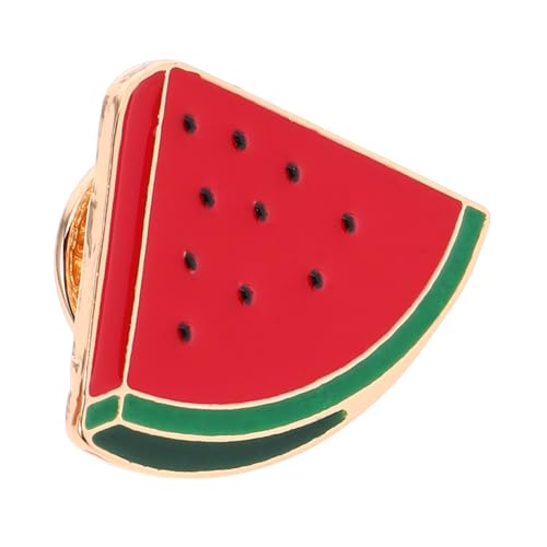 MAGICLULU Wassermelonen-schalnadel Stilvoller Kragenclip Fruchtform-brosche Für Damenbekleidungszubehör von MAGICLULU