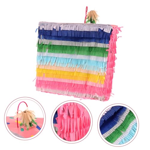 MAGICLULU Bunte Kuchen Pinata zum Aufhängen Party Dekoration mit Füllung für Geburtstag Kinderfest Lebendige Piñata als Spiel und Fotorequisite für Feier und Karneval MAGICLULU Bunte Kuchen Pinata zum Aufhängen Party Dekoration mit Füllung für Geburtstag Kinderfest Lebendige Piñata als Spiel und Fotorequisite für Feier und Karneval von MAGICLULU