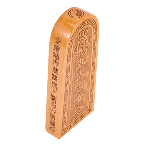 MAGICLULU DIY Holz Stempel für Dekoration Taoistischer Token aus Hochwertigem Holz für Büro und Zuhause Handgefertigt Detailreich und als Raumgestaltung MAGICLULU DIY Holz Stempel für Dekoration Taoistischer Token aus Hochwertigem Holz für Büro und Zuhause Handgefertigt Detailreich und als Raumgestaltung von MAGICLULU