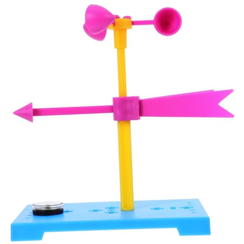 MAGICLULU DIY für Bildungsprojekt zur Windrichtung Interaktives Lernspielzeug für Klassenzimmer Stem Kit für Wetterstudien Naturwissenschaftliche Experimente Zufällige Farbe MAGICLULU DIY für Bildungsprojekt zur Windrichtung Interaktives Lernspielzeug für Klassenzimmer Stem Kit für Wetterstudien Naturwissenschaftliche Experimente Zufällige Farbe von MAGICLULU