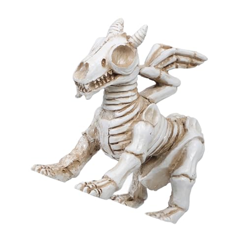 MAGICLULU Halloween Hundeskelett Realistische Harz Hof Dekoration Gruselige Halloween Dekorationen MAGICLULU Halloween Hundeskelett Realistische Harz Hof Dekoration Gruselige Halloween Dekorationen von MAGICLULU