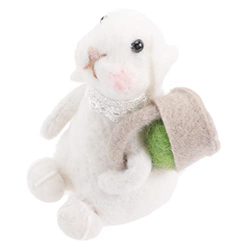 MAGICLULU Desktop-Kaninchen Hase Kaninchentier Plüsch-Kaninchen-Puppe -stofftier Puppen Für Mädchen Flauschige Kuscheltiere Weiches Gefülltes Tier Kaninchen Plüsch Metall MAGICLULU Desktop-Kaninchen Hase Kaninchentier Plüsch-Kaninchen-Puppe -stofftier Puppen Für Mädchen Flauschige Kuscheltiere Weiches Gefülltes Tier Kaninchen Plüsch Metall von MAGICLULU