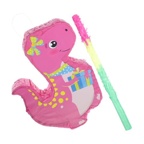 MAGICLULU Dinosaurier Pinata mit Papierstab Süße Candy Füllung Bunte Geburtstagsdeko für Kinderparty Lustiges Spiel für Familie und Freunde Festliche Pinata zum Befüllen und Zerschlagen MAGICLULU Dinosaurier Pinata mit Papierstab Süße Candy Füllung Bunte Geburtstagsdeko für Kinderparty Lustiges Spiel für Familie und Freunde Festliche Pinata zum Befüllen und Zerschlagen von MAGICLULU