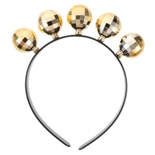 MAGICLULU Disco Kugel Stirnband Für Damen Und Herren Funkelndes Haar Accessoire Für Geburtstagspartys Neujahrsfeiern Und Festivals Ideal Partygeschenk Oder Kopfschmuck MAGICLULU Disco Kugel Stirnband Für Damen Und Herren Funkelndes Haar Accessoire Für Geburtstagspartys Neujahrsfeiern Und Festivals Ideal Partygeschenk Oder Kopfschmuck von MAGICLULU
