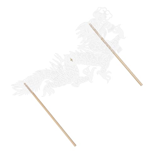 MAGICLULU Drachendekorative Handpuppe Puppentheater Chinesische Neujahrsdrachendekoration Chinesisches Traditionelles Tanzrequisiten Chinesisches Puppe Zur Dekoration von MAGICLULU