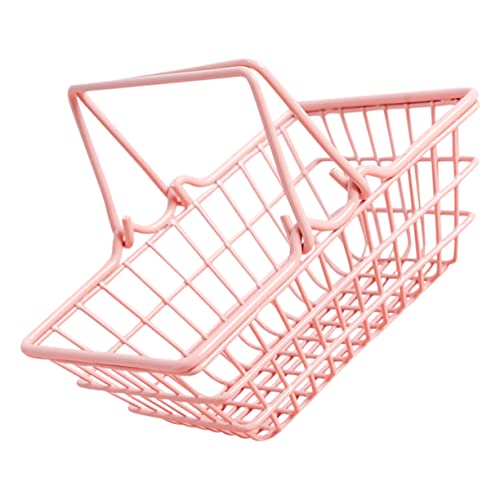 MAGICLULU Einkaufskorb Körbe Mit Griffen Minimarkt Kleinkindspielzeug Für Mädchen Puppen-gemüsekorb Lagerkorb -einkaufswagen Für Kinder Puppenhauszubehör Eisendraht Miniatur Einkaufen MAGICLULU Einkaufskorb Körbe Mit Griffen Minimarkt Kleinkindspielzeug Für Mädchen Puppen-gemüsekorb Lagerkorb -einkaufswagen Für Kinder Puppenhauszubehör Eisendraht Miniatur Einkaufen von MAGICLULU