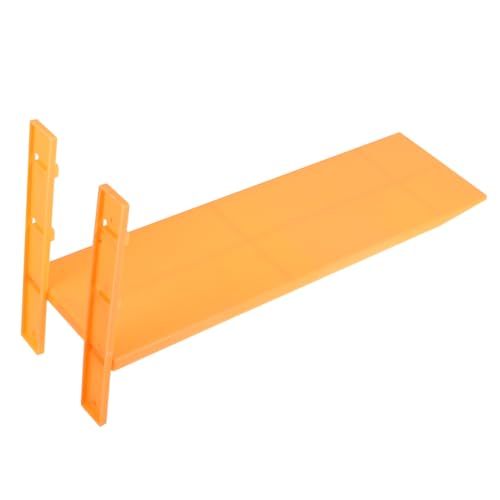 MAGICLULU Experimentiergeräte Schrägplatten Für Die Ausbildung Schrägplatten Für Experimente Physik Schrägplatten Physik Schülermodell Schiefe Ebene Maßstabmodell Kunststoff Orange von MAGICLULU