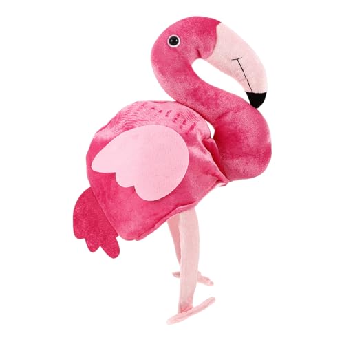 MAGICLULU Niedlicher Hut in Flamingoform Neuartige Kopfbedeckung Aus Plüsch Für Cosplay-partys Bequeme Und Auffällige Festival-kopfbedeckung MAGICLULU Niedlicher Hut in Flamingoform Neuartige Kopfbedeckung Aus Plüsch Für Cosplay-partys Bequeme Und Auffällige Festival-kopfbedeckung von MAGICLULU