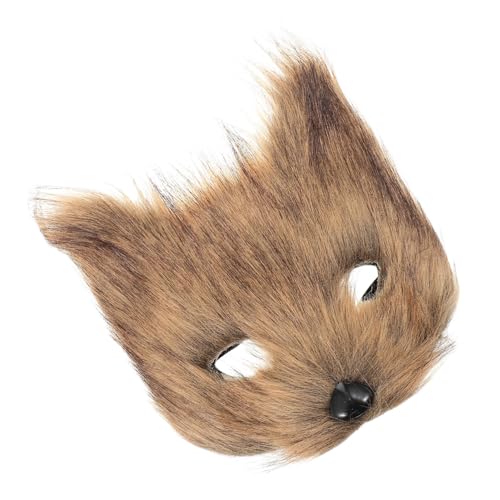 MAGICLULU Fuchs Maske faschingsmasken halloween maske Verkleidungsmaske Venetianische Maske masken für karneval Halloween-Maske Fuchsmaske Partyzubehör einzigartige Maske Plastik Light Brown MAGICLULU Fuchs Maske faschingsmasken halloween maske Verkleidungsmaske Venetianische Maske masken für karneval Halloween-Maske Fuchsmaske Partyzubehör einzigartige Maske Plastik Light Brown von MAGICLULU
