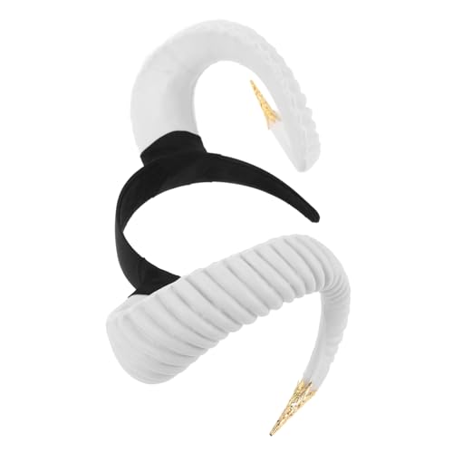 MAGICLULU Halloween Cosplay Haarband Kreatives Party Stirnband für Mottopartys Atmungsaktiv und Leicht Kostümzubehör und Fotorequisiten mit Goldenen Akzenten MAGICLULU Halloween Cosplay Haarband Kreatives Party Stirnband für Mottopartys Atmungsaktiv und Leicht Kostümzubehör und Fotorequisiten mit Goldenen Akzenten von MAGICLULU
