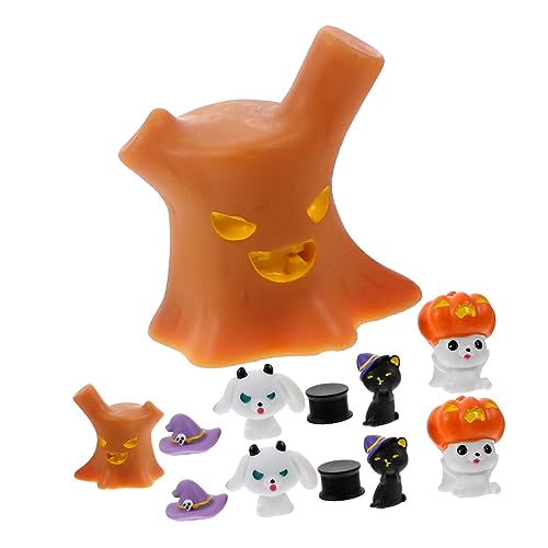 MAGICLULU Halloween-Miniatur-Set 12-teiliges Set Mit Minifiguren Aus Kunstharz Für Dekoration Landschaftsfotografie MAGICLULU Halloween-Miniatur-Set 12-teiliges Set Mit Minifiguren Aus Kunstharz Für Dekoration Landschaftsfotografie von MAGICLULU
