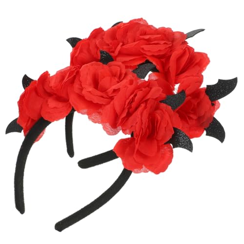 MAGICLULU Einzigartiges Fledermaus-stirnband-set 2-teilig Stirnband Für Erwachsene Halloween-party Haarband Für Karneval Und Cosplay von MAGICLULU