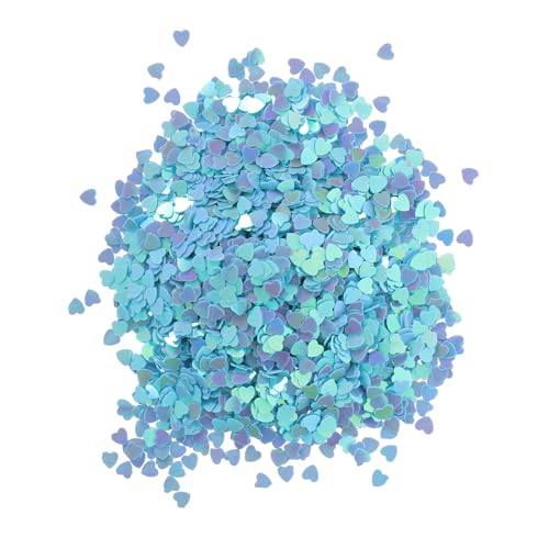 MAGICLULU Herzform Nagelkunst Dekoration Herz Pailletten Für Valentinstag Party Und Hochzeiten Nagelaufkleber Und Konfetti Für Kreative Nail Art Ab von MAGICLULU