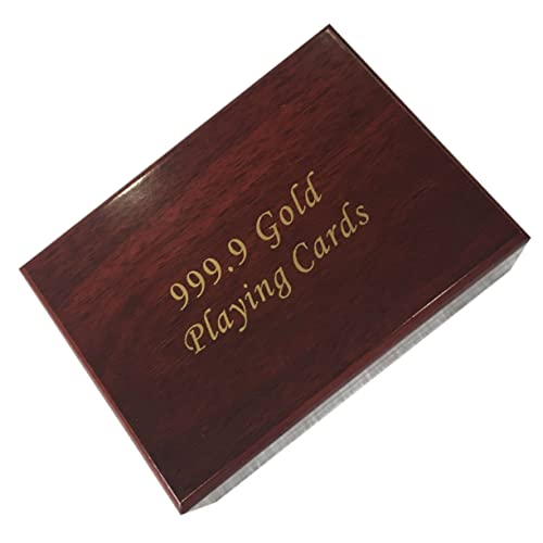 MAGICLULU Holzkarten Aufbewahrungsbox Für Pokerkarten Robuste Und Kartenlagerung Aus Hochwertigem Holz Aufbewahrung Perfektes von MAGICLULU