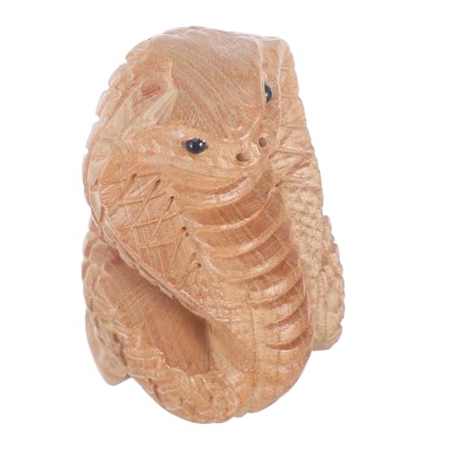 MAGICLULU Holzschnitzerei-schlangenornamente Frosch Zeug Süßes Mauspad Schlangenmodell Süßes Schlangenskulptur Outdoor- Frosch Plüsch Halter Figur Baum Simulationsschlange Khaki MAGICLULU Holzschnitzerei-schlangenornamente Frosch Zeug Süßes Mauspad Schlangenmodell Süßes Schlangenskulptur Outdoor- Frosch Plüsch Halter Figur Baum Simulationsschlange Khaki von MAGICLULU