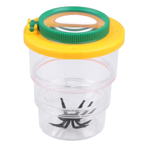 MAGICLULU Insekten Beobachtungsbox mit Lupe Outdoor aus Robustem Abs für Sichere Naturerkundung und Detailreiche Insektenbeobachtung für Erwachsene von MAGICLULU