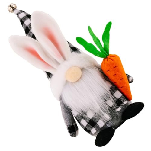 MAGICLULU Karotten Puppe Halten Desktop-Kaninchen-zwergpuppe Plüschzwerg Osterparty Gefallen Wichteldekoration Für Den Garten Entzückende Wichtelpuppe Ferienzwergpuppe Osterhasenzwerg Stoff MAGICLULU Karotten Puppe Halten Desktop-Kaninchen-zwergpuppe Plüschzwerg Osterparty Gefallen Wichteldekoration Für Den Garten Entzückende Wichtelpuppe Ferienzwergpuppe Osterhasenzwerg Stoff von MAGICLULU