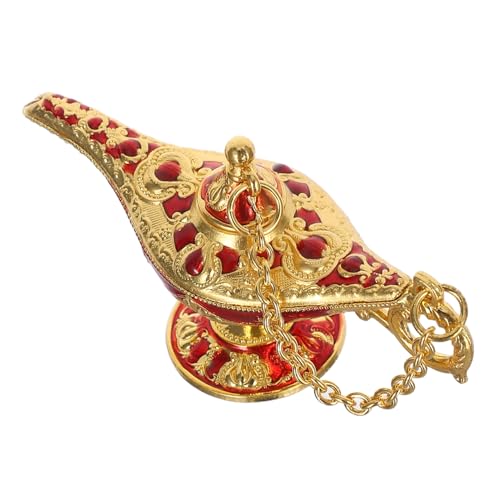 MAGICLULU Klassische Arabische Lampe: Kleines Vintage-mittelstück Für Den Schreibtisch Zu Hause Und Im Innenbereich – Hohle Wunschlampe Aus Zinklegierung MAGICLULU Klassische Arabische Lampe: Kleines Vintage-mittelstück Für Den Schreibtisch Zu Hause Und Im Innenbereich – Hohle Wunschlampe Aus Zinklegierung von MAGICLULU
