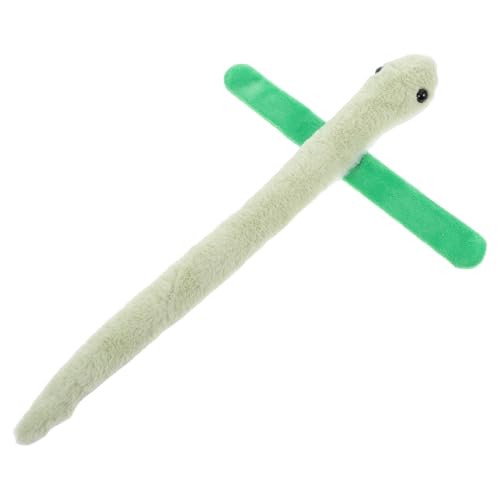 MAGICLULU Kleines grünes Schlangenarmband Kleinkind Mütze Zahnbürste des menschlichen Körpers schlange kinderspielzeug Plüschtier-Schlagarmband Partygeschenke für Schlangen Green MAGICLULU Kleines grünes Schlangenarmband Kleinkind Mütze Zahnbürste des menschlichen Körpers schlange kinderspielzeug Plüschtier-Schlagarmband Partygeschenke für Schlangen Green von MAGICLULU