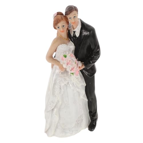 MAGICLULU Kuchendekoration Hochzeitsdeko Hochzeitstorte Dekoration Hochzeitstorte Zubehör Hochzeitstorte Figuren Braut Junggesellin Hochzeits-Topper Hochzeitsaufsätze für Kuchen Kunstharz MAGICLULU Kuchendekoration Hochzeitsdeko Hochzeitstorte Dekoration Hochzeitstorte Zubehör Hochzeitstorte Figuren Braut Junggesellin Hochzeits-Topper Hochzeitsaufsätze für Kuchen Kunstharz von MAGICLULU