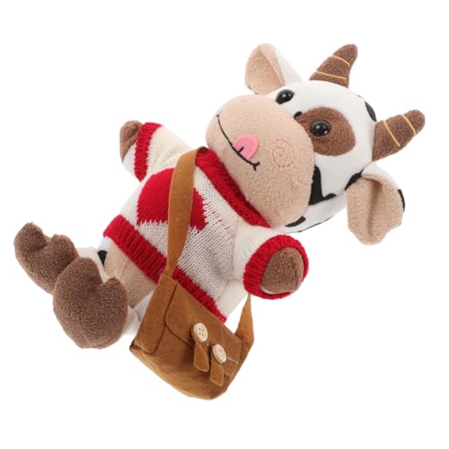 MAGICLULU Kuhpuppe Kuh Auto Dekoration Kuh Auto Deko Kuh Kuscheltier Kuh für große Stofftierkuh kleines Kuh-Stofftier gefüllte Kühe Spielzeugkühe Plüsch von MAGICLULU