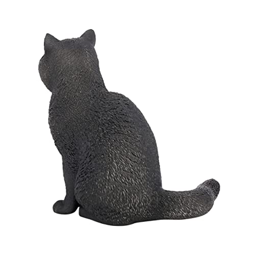 MAGICLULU Einzigartige Katzenfigur Realistisches Katzenspielzeug Heimdekoration Statue Katze Kunststoffhandwerk Für Überall MAGICLULU Einzigartige Katzenfigur Realistisches Katzenspielzeug Heimdekoration Statue Katze Kunststoffhandwerk Für Überall von MAGICLULU