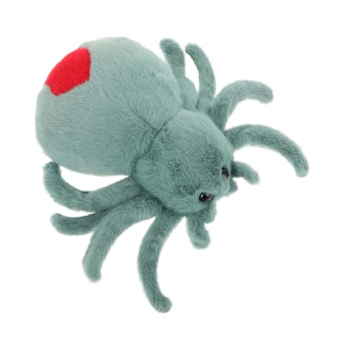 MAGICLULU Kuscheltier Plüschspinne Weiches Spinnenspielzeug für Niedliches Plüschtier zur Dekoration und Beruhigendes für Auto und Zuhause für Halloween und Mehr von MAGICLULU