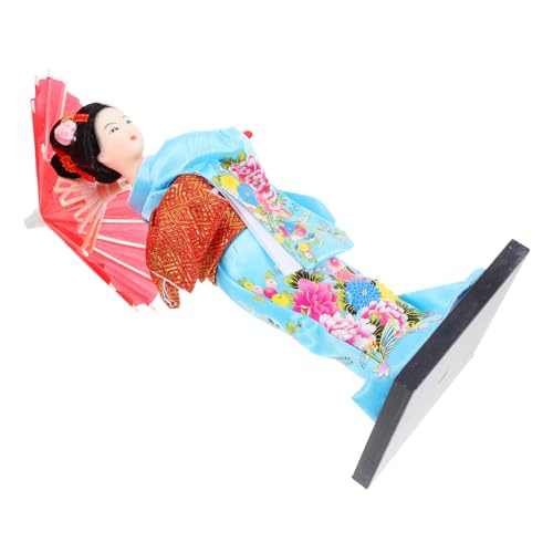 MAGICLULU Maiko-Puppen Im Japanischen Stil Kimono-puppenfiguren Schreibtisch- Bunt Bemalt Für Jungen Und Mädchen Freunde von MAGICLULU