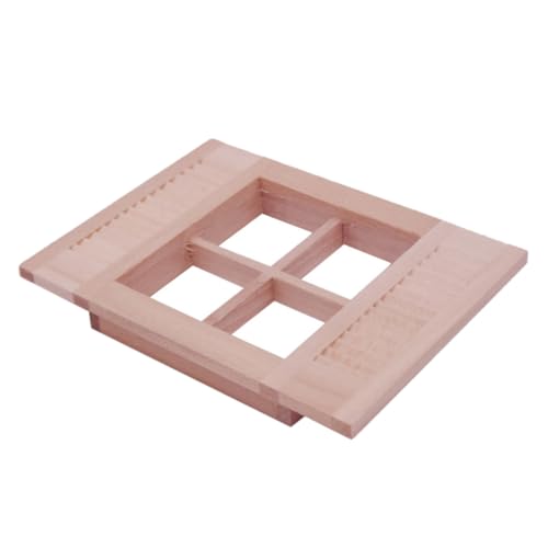 MAGICLULU Mini Jalousien für Puppenhaus Fensterdeko Exquisites Zubehör für Kreative Mikro Dekoration für Freunde die Mini Räume Lieben von MAGICLULU