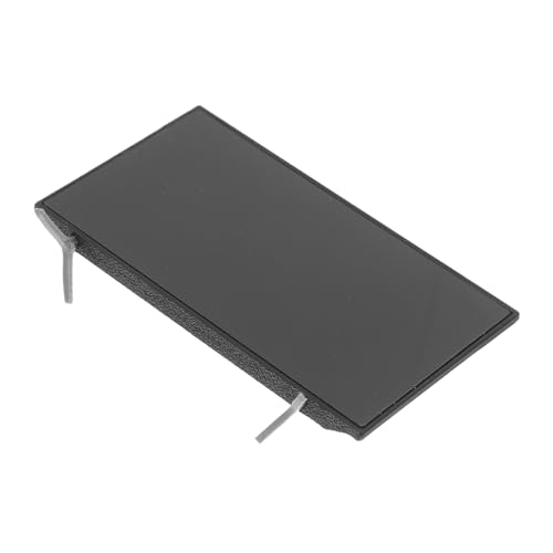 MAGICLULU Mini-TV Fernseher puppenhaus Fernsehen Puppenhauselektronik Miniatur-TV- Mini-Puppenhauszubehör TV -Requisite Mini-Puppenhaus- pla Schwarz von MAGICLULU