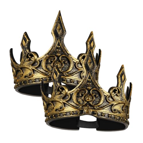MAGICLULU Mittelalterliche Krone Kopfschmuck Vintage-haarschmuck Für Erwachsene Für Cosplay Und Events MAGICLULU Mittelalterliche Krone Kopfschmuck Vintage-haarschmuck Für Erwachsene Für Cosplay Und Events von MAGICLULU