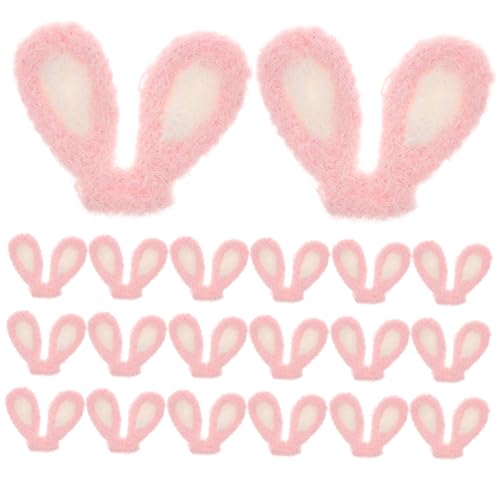 MAGICLULU Ohr-dekore 20 Stück Plüsch-ohren-haarspangen für Hasen-kunst- und Bastelprojekte Von Jungen und Mädchen von MAGICLULU