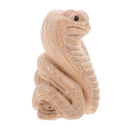 MAGICLULU Ornamente holzspielzeug Maskottchen Spielzeugprop Dekorative Schlangenfigur Hofdekoration Mittelstücke China Tischplatte Desktop kognitive Stütze Party-Parodie-Stütze hölzern Khaki MAGICLULU Ornamente holzspielzeug Maskottchen Spielzeugprop Dekorative Schlangenfigur Hofdekoration Mittelstücke China Tischplatte Desktop kognitive Stütze Party-Parodie-Stütze hölzern Khaki von MAGICLULU