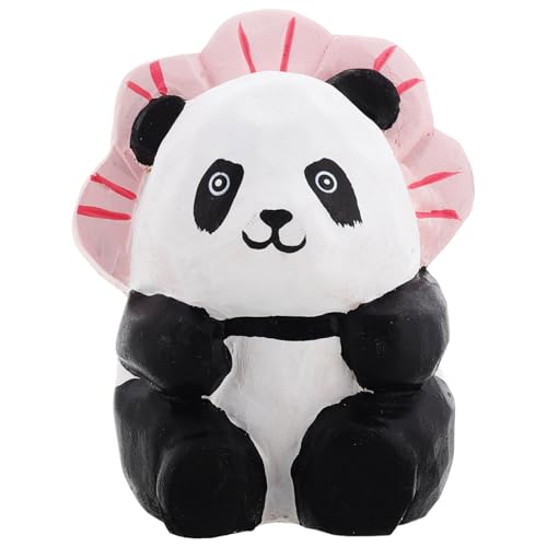 MAGICLULU Panda-Statue Aus Holz Dekoration Für Zuhause Und Büro Handgefertigt Mit Panda- MAGICLULU Panda-Statue Aus Holz Dekoration Für Zuhause Und Büro Handgefertigt Mit Panda- von MAGICLULU