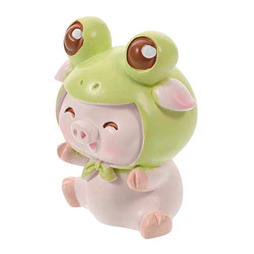 MAGICLULU -Paradies-Ornament Badespielzeug Käfig Plüschtiere Kaninchen Figuren Piggy lustige gartenfigur gartendekoration Schweinefigur aus Harz Tierskulpturen auf dem Tisch MAGICLULU -Paradies-Ornament Badespielzeug Käfig Plüschtiere Kaninchen Figuren Piggy lustige gartenfigur gartendekoration Schweinefigur aus Harz Tierskulpturen auf dem Tisch von MAGICLULU