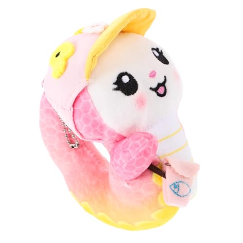 MAGICLULU Plüschpuppe „Jahr der Schlange“. Freundschaftsarmband-Kit Spielzeugschlangen Panda-Plüsch Stofftier Tierfigur hängende ausgestopfte Schlange Kuscheltiere Schlange PP Baumwolle Rosa MAGICLULU Plüschpuppe „Jahr der Schlange“. Freundschaftsarmband-Kit Spielzeugschlangen Panda-Plüsch Stofftier Tierfigur hängende ausgestopfte Schlange Kuscheltiere Schlange PP Baumwolle Rosa von MAGICLULU