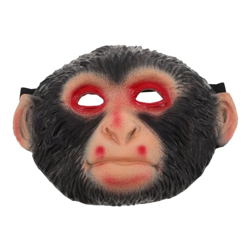 MAGICLULU Realistische Affenmaske Vollkopf aus Flexiblem PU für Halloween Karneval Party Cosplay Tier Kostüm Erwachsene und Jugendliche Leicht und Bequem Tragbar MAGICLULU Realistische Affenmaske Vollkopf aus Flexiblem PU für Halloween Karneval Party Cosplay Tier Kostüm Erwachsene und Jugendliche Leicht und Bequem Tragbar von MAGICLULU