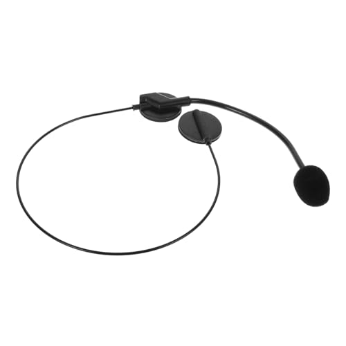 MAGICLULU Realistisches Kostüm Mikrofon Requisit aus Robustem Kunststoff für Cosplay Halloween Karneval und Partys Tragbares Zubehör für Mädchen Bühnenverkleidung von MAGICLULU