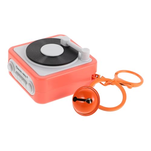MAGICLULU Retro Musikbox Schlüsselanhänger Kreativer Phonograph mit Entspannenden für Handtaschen und Autos Tragbar und Leicht für Musikliebhaber von MAGICLULU